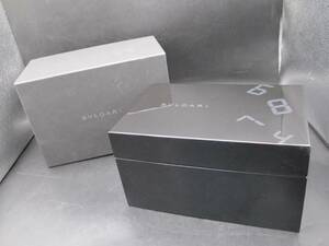 BVLGARI ブルガリ オクト フィニッシモ 空箱 BOX ボックス 時計保存箱 ケース コマ付き ブラック