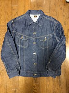 Lee リー　101 デニムジャケット101J (101 PROJECT RIDERS JACKET) 復刻　糊付き　サイズXL