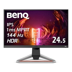 【中古】BenQ MOBIUZ ゲーミングモニター EX2710 (27型/IPS/フルHD/144Hz/1ms/HDRi/treVoloスピーカー