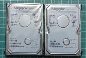 【送料無料】2個セット 希少　未開封　レア　 Maxtor 6Y080L0 3.5インチ 内蔵HDD 80GB ATA133/7200rpm/2MB 新品　未開封　シュリンク有