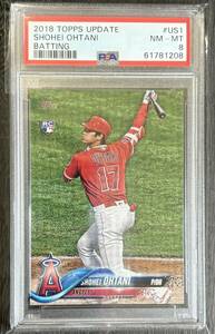 2018 Topps Update #US1 Shohei Ohtani Image Variation Batting SSP Rookie RC MVP 大谷翔平