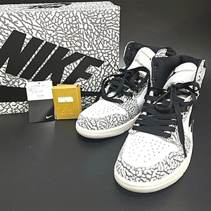 ナイキ【NIKE】DZ5485-052Nike Air Jordan 1 High OG エアジョーダン1ハイOG White Cement ホワイトセメント 26cm 未使用/箱/タグ