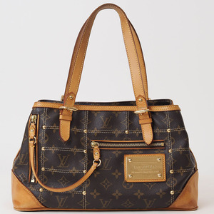 ルイヴィトン リヴェット トートバッグ モノグラムキャンバス M40140 レディース ハンドバッグ ステッチ LOUIS VUITTON 中古