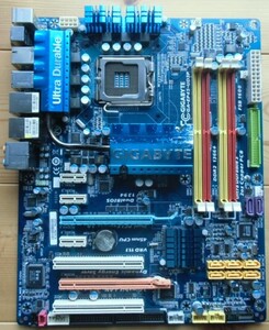 Win10確認済 LGA775 ATXマザボ GIGABYTE GA-EP45-UD3P REV:1.0 (P45/ICH10R) (BIOS:F10)