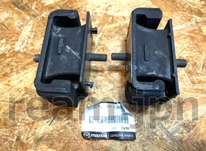 新品マツダ純正 ユーノス ロードスター NA6CE NA8C NB6C NB8C エンジンマウント 2個 JDM Mazda Genuine Roadster Engine Mount Rubber MX-5