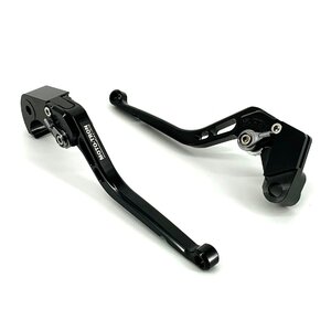 【新品 送料無料】MOTO-TRON クラッチ ブレーキ レバーセット EVO LONG LEVER KAWASAKI Z900RS 他適合車種あり 黒/チタニウムグレー