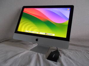 23.【 iMac Retina 4K 21.5inch 2019】Core i3・中古・液晶問題あり・外部ストレージで起動確認（ジャンク品：返品不可）1円から