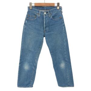 ◆LEVI`S リーバイス パンツ サイズ:27インチ◆ レディース 501/赤耳/シングルステッチ/トップ釦裏524/80s/ヴィンテージ ボトムス