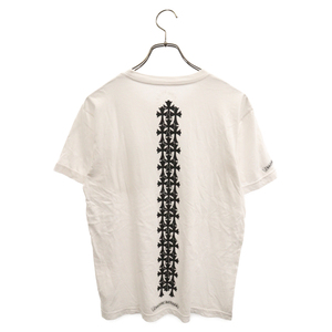 CHROME HEARTS クロムハーツ Cemetery Cross Tire Track Tee セメタリークロスタイヤトラック半袖Tシャツ ホワイト