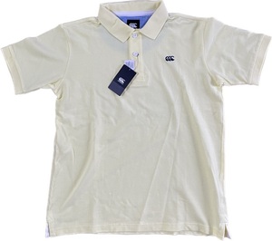 canterbury カンタベリー S/S RUGGER POLO 半袖ポロシャツ　Lサイズ　イエロー　RA38147