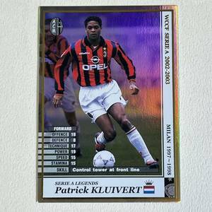 ♪♪WCCF 02-03 LE パトリック・クライフェルト Patrick Kluivert AC Milan ♪四点落札で普通郵便送料無料♪