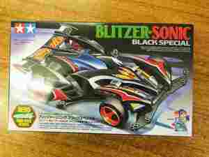 TS103★タミヤ/TAMIYA ミニ四駆/MINI 4WD ブリッツァーソニック ブラックスペシャル BLITZER-SONIC BLACK SPECIAL 完備品