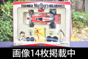 永大 1/20 テクニカ マルボロ マクラーレン Ｍ－２６ ダイキャストモデル 当時物 箱付き