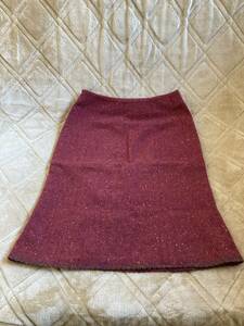 アールユー　ru 丸井　ワインレッドのスカート　美品
