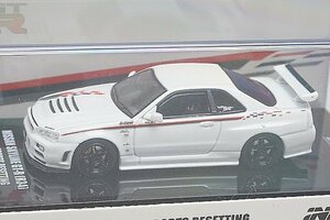 INNO イノモデル 1/64 NISSAN 日産 Skyline スカイライン GT-R (R34) NISMO スポーツ リセッティング ホワイト IN64-R34RT-NSR