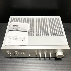 【極上美品★動作品】銘機! YAMAHA ヤマハ A-7a プリメインアンプ Integrated amplifier イコライザ アンプ A-5 A-6 A-8 A-9 の兄弟機