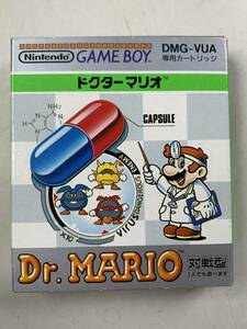 ♪【中古】Nintendo GAME BOY 箱 説明書 付き ソフト ドクターマリオ 任天堂 ゲームボーイ カセット 動作未確認 @送料370円(7)