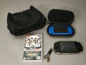 SONY PlayStation PSP 2台セット / プレイステーションポータブル / 3000＆1000 / プロスピ2014&2011 / 現状品