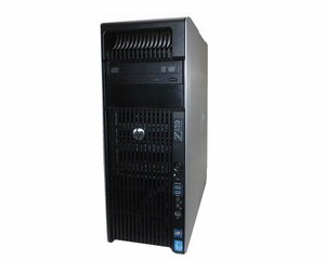 Windows7 Pro 64bit HP Workstation Z620 (C8U85UC#ABJ) Xeon E5-2620 2.0GHz メモリ 8GB HDD 1TB(SATA)+SSD 240GB(新品) FirePro V5800