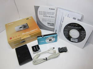 Canon Power Shot A2400 IS ブルー ( 16メガ / 5Xズーム) ■美品■ 10695 