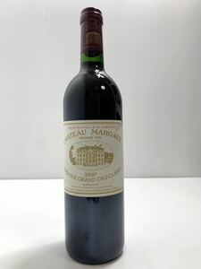 格付け第1級 シャトー マルゴー 1997 750ml 赤ワイン カベルネ ソーヴィニヨン フランス ボルドー　セラー保管