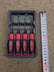 格安 売切り Snap-on スナップオン ソフトグリップ ホースピックツール PAKTY070 中古4本SET 