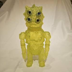 ソフビ Sofubi NAGNAGNAG FOUR EYES 25CM CLEAR YELLOW