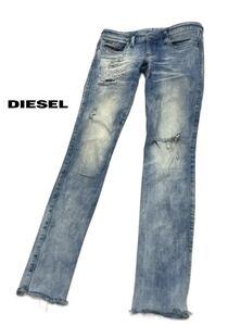 DIESEL★ディーゼル★イタリア製（25）D.N.A. Skinyee-Low SUPER SUM SKINNY ストレッチジーンズ デニムパンツ スキニーパンツ ボトムス