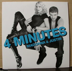 マドンナ ジャスティン・ティンバーレイク Madonna Featuring Justin Timberlake And Timbaland - 4 Minutes /EU盤/中古2x12インチ!!2641