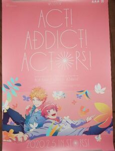 「A3!エースリー」★Act! Addict! Actors!★B2告知ポスター