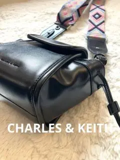 ⭐️CHARLES & KEITH チャールズアンドキース　バッグ　黒