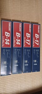 ◆送料無料◆１円スタート◆神戸製鋼 　溶接棒◆B-14 　3.2㎜ 　5㎏×2◆B-17 　4㎜　5㎏×2◆合計20㎏