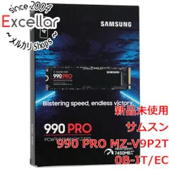 [bn:0] SAMSUNG製 SSD　990 PRO MZ-V9P2T0B-IT/EC　2TB