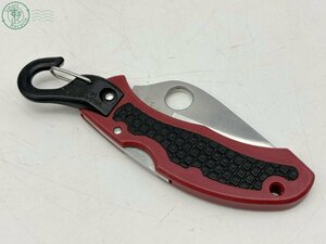 2405603062　▲ SEKI-CITY SPYDERCO G-2 スパイダルコ ステンレス 折りたたみ ナイフ キャンプ アウトドア ハンティングナイフ 狩猟 中古