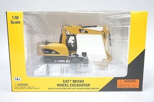 NORSCOT ノースコット 1/50 CAT キャタピラー M316D Wheeled Excavator ホイールショベル 重機 / 建機 55171