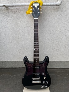 Epiphone Wilshire P90 エボニー 美品中古!! 良音!! 軽量　2,700g!! ほとんどノイズレス!! 売り切り!! 3000円スタート!! オーラス1!!!