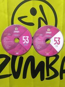 即決　ZUMBA　ズンバ　ZIN53　DVD　＆　CD　インストラクター専用