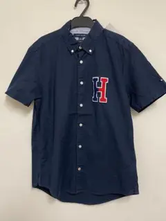 B02400TOMMY HILFIGER トミー ヒルフィガー　ロゴ　半袖シャツ