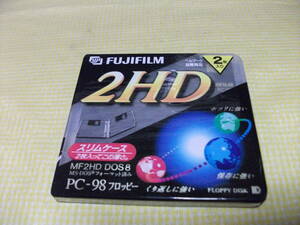 ■送料込■未開封　フロッピーディスク　FUJIFILM 2HD (2枚入り）　PC-98フロッピー　⑨