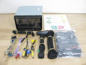 [109399-B]カロッツェリア サイバーナビ AVIC-ZH77 4×4地デジチューナー/Bluetooth内蔵 新品TVアンテナ付 地図2020年度版 ビーコンおまけ