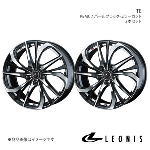 LEONIS/TE シビック FC1/FK7 アルミホイール2本セット【18×8.0J 5-114.3 INSET42 PBMC】0038783×2