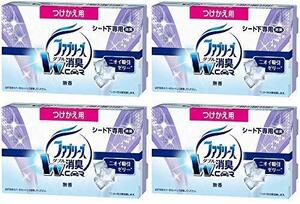 【即発送】【まとめ買い】ファブリーズ 芳香剤 置き型 車用 無香 つけかえ用 130g×4個