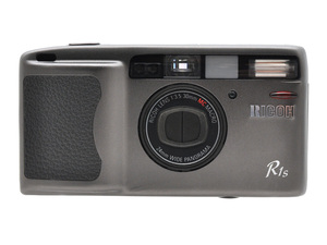 現状品 通電確認済み 難あり RICOH リコー R1s コンパクトフィルムカメラ ケース付き