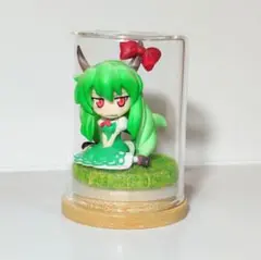 ガラスケース 芝生ジオラマ 東方Project ソフビミニ おあずけーね