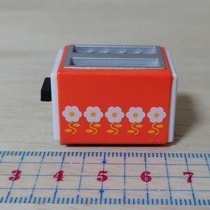 １円～　単品 リーメント◆トースター　ミニチュア　　昭和レトロ　おやつの時間7◆