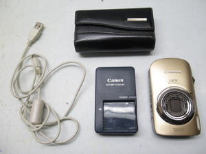 45738 キャノン Canon PC-1356 IXY イクシー デジタル カメラ デジカメ コンパクト 510 is 充電器 ケース付 