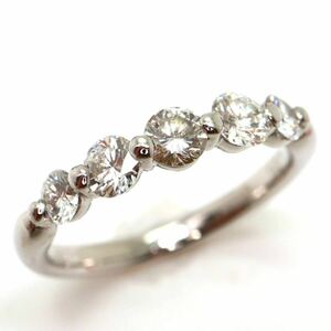 POLA jewelry(ポーラジュエリー)《Pt900 天然ダイヤモンドリング》J 約4.0g 約12号 0.70ct ring 指輪 jewelry ジュエリー diamond EC3/EC