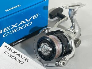 e8661 SHIMANO シマノ NEXAVE C3000 ネクサーブ スピニングリール 元箱有り