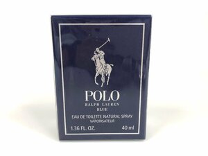 未使用　フィルム未開封　ラルフローレン　RALPH LAUREN　ポロ　ブルー　POLO　BLUE　オードトワレ　スプレー　40ml　YK-6395