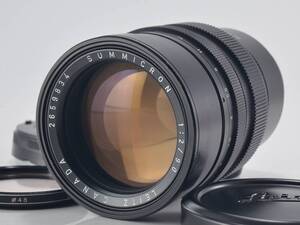 [良品] Leica（ライカ）SUMMICRON 90mm F2 LEITZ CANADA Mマウント ズミクロン (54067)